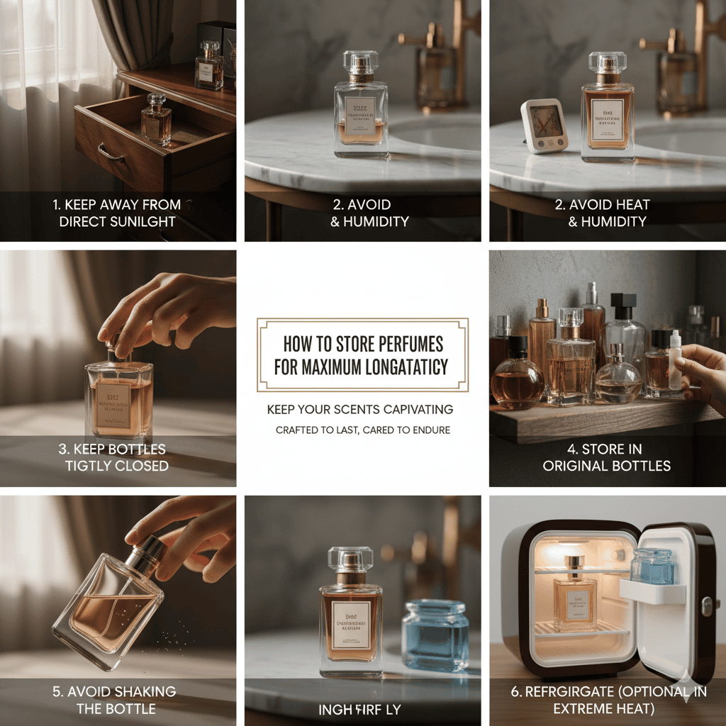 How to Store Perfumes for Maximum Longevity